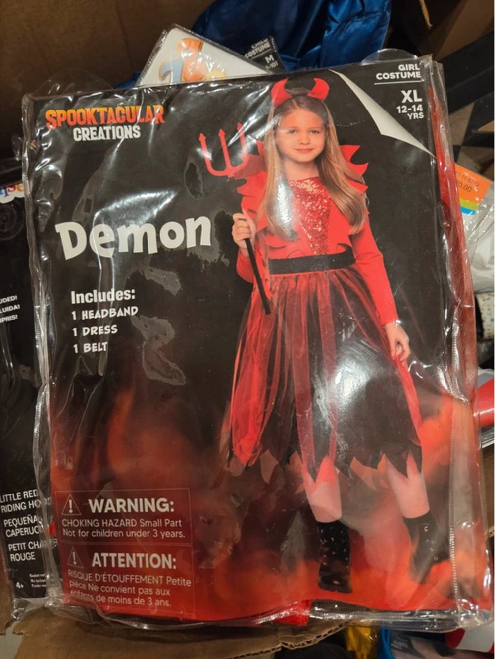 Demon costume xl